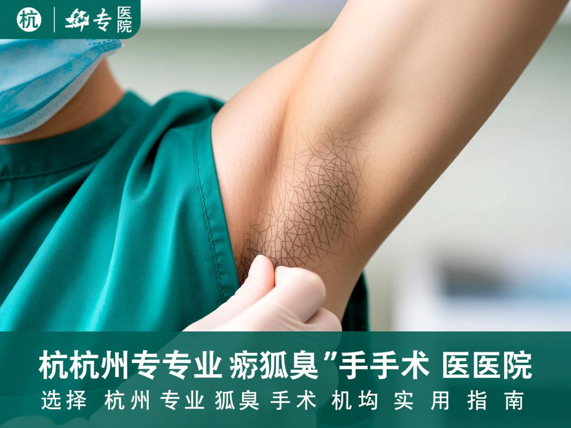 杭州专业狐臭手术医院，选择杭州专业狐臭手术机构的实用指南