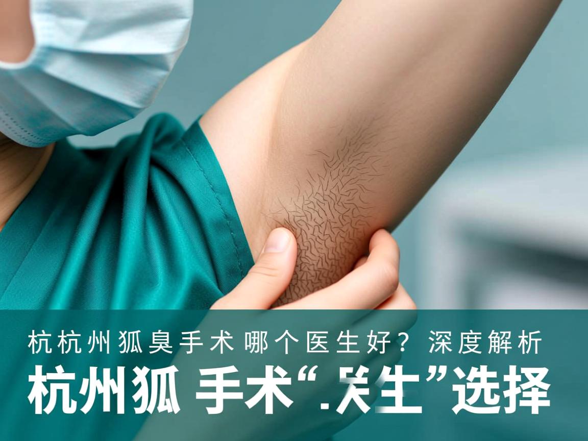 杭州狐臭手术哪个医生好?深度解析杭州狐臭手术医生选择 杭州狐臭手术哪个医生好?深度解析杭州狐臭手术医生选择