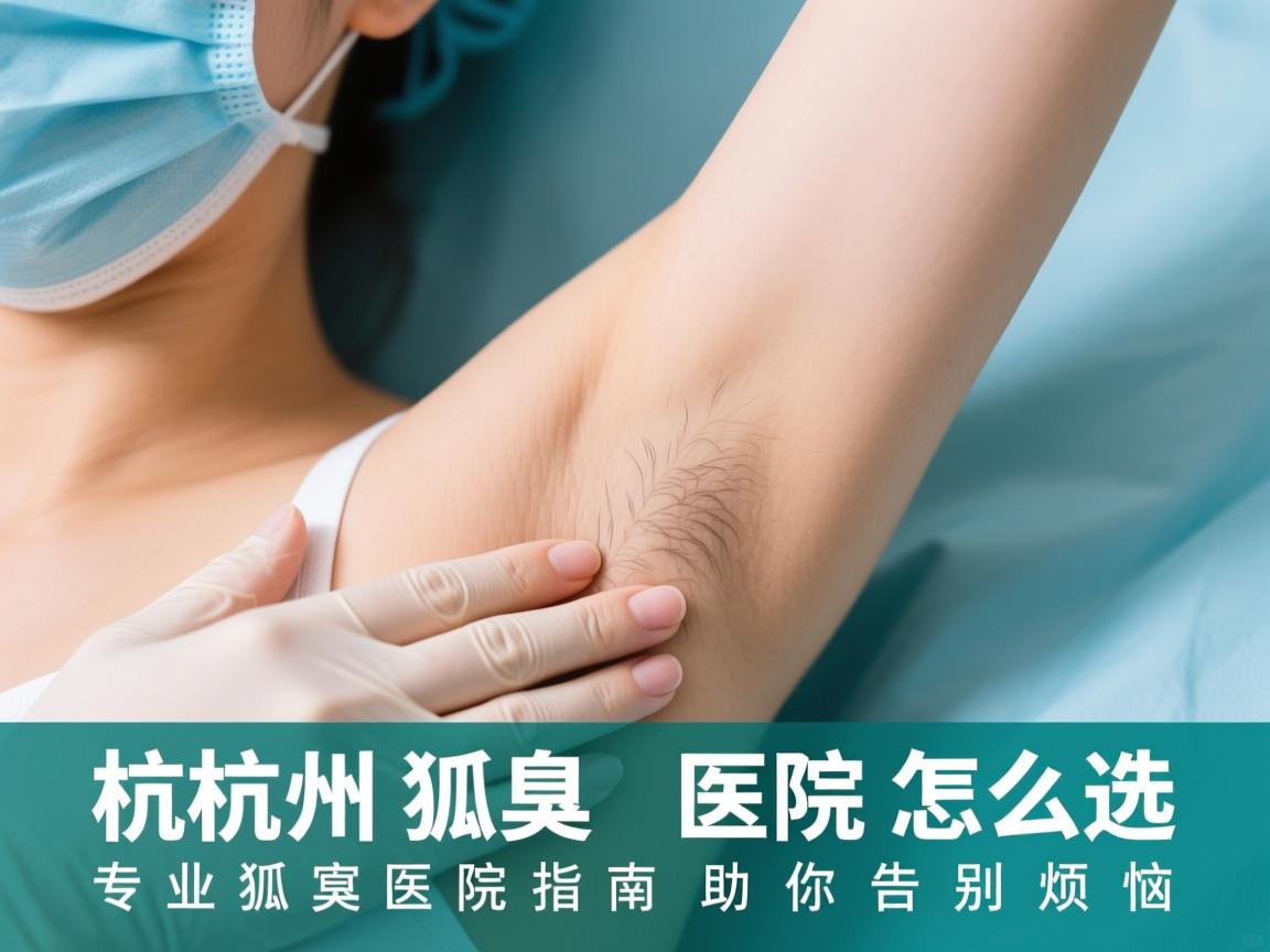 杭州狐臭医院怎么选，专业狐臭医院指南助你告别烦恼