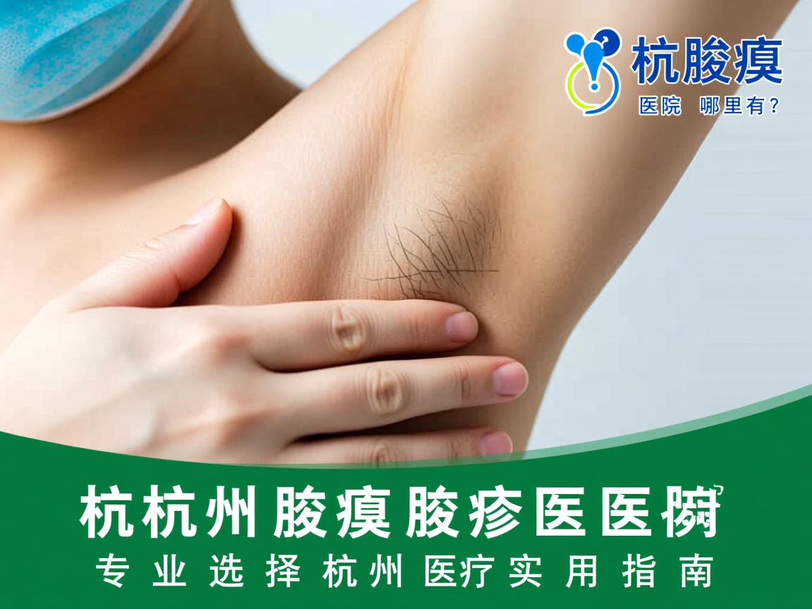 杭州腋臭医院哪里有？专业选择杭州腋臭医院的实用指南