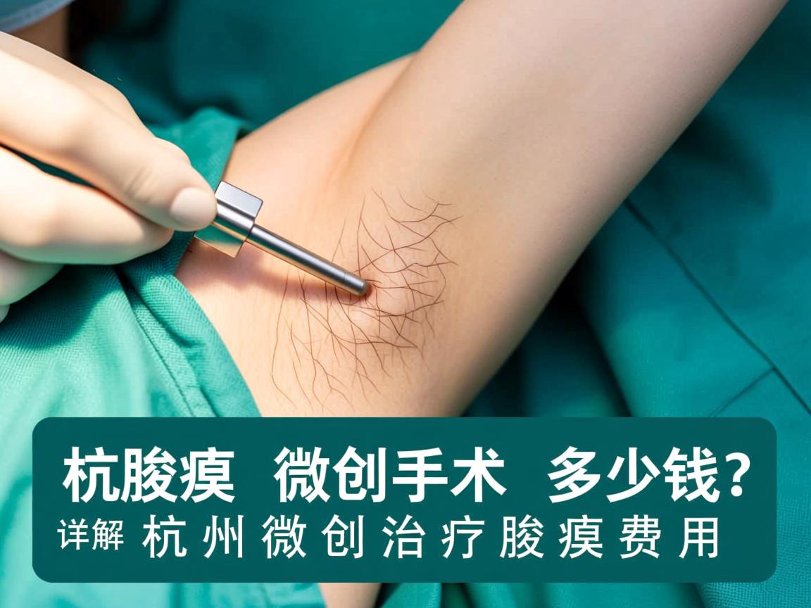 杭州腋臭微创手术多少钱？详解杭州微创治疗腋臭费用