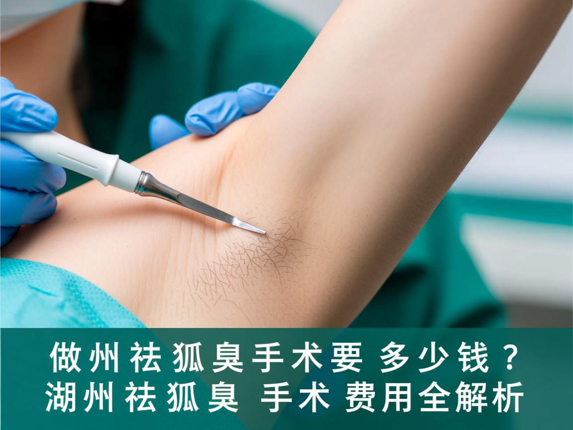在湖州做祛狐臭手术要多少钱？湖州祛狐臭手术费用全解析