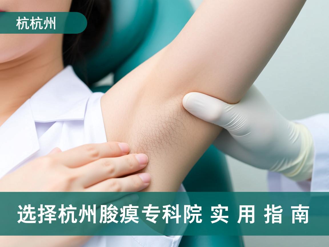 杭州腋臭医院专业解析，选择杭州腋臭专科医院的实用指南