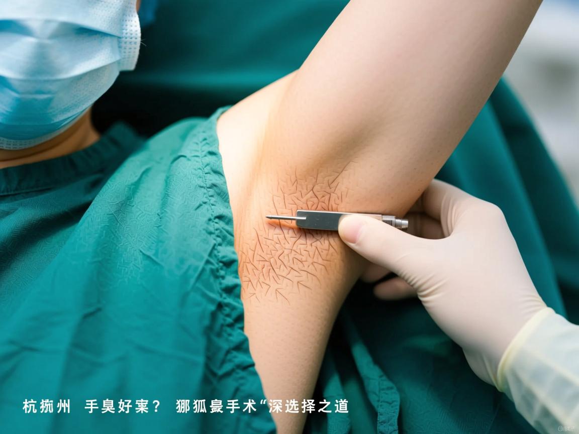 杭州狐臭手术哪家最好？深度解析杭州狐臭手术的选择之道