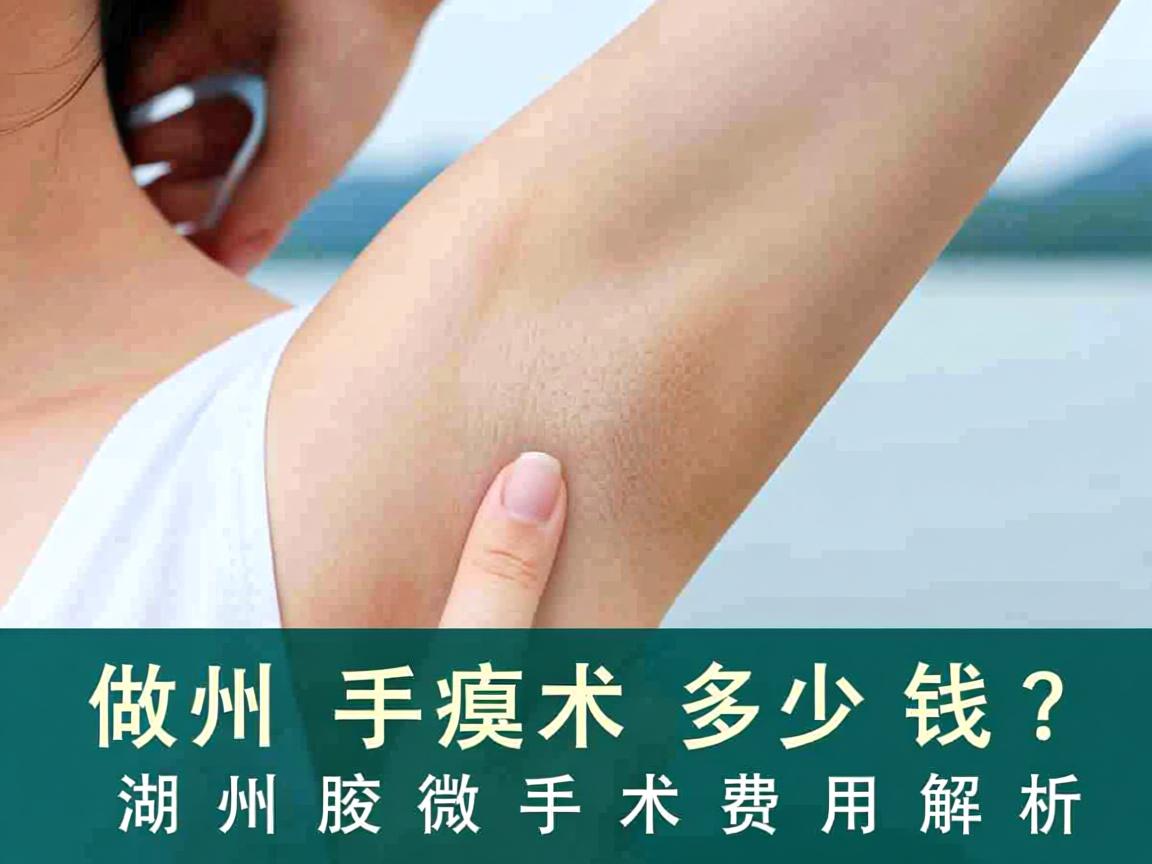 在湖州做腋臭手术多少钱？湖州腋臭微创手术费用解析