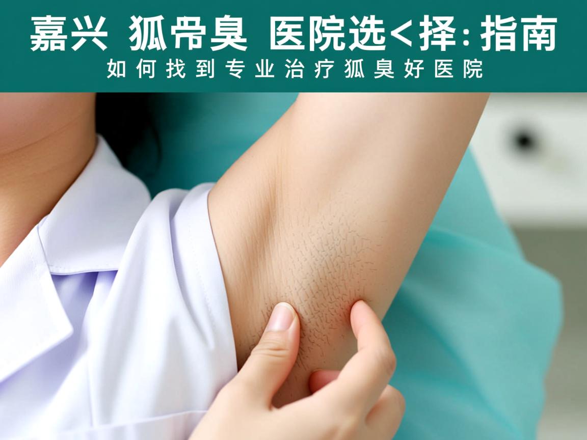 嘉兴狐臭医院选择指南，如何找到专业治疗狐臭的好医院