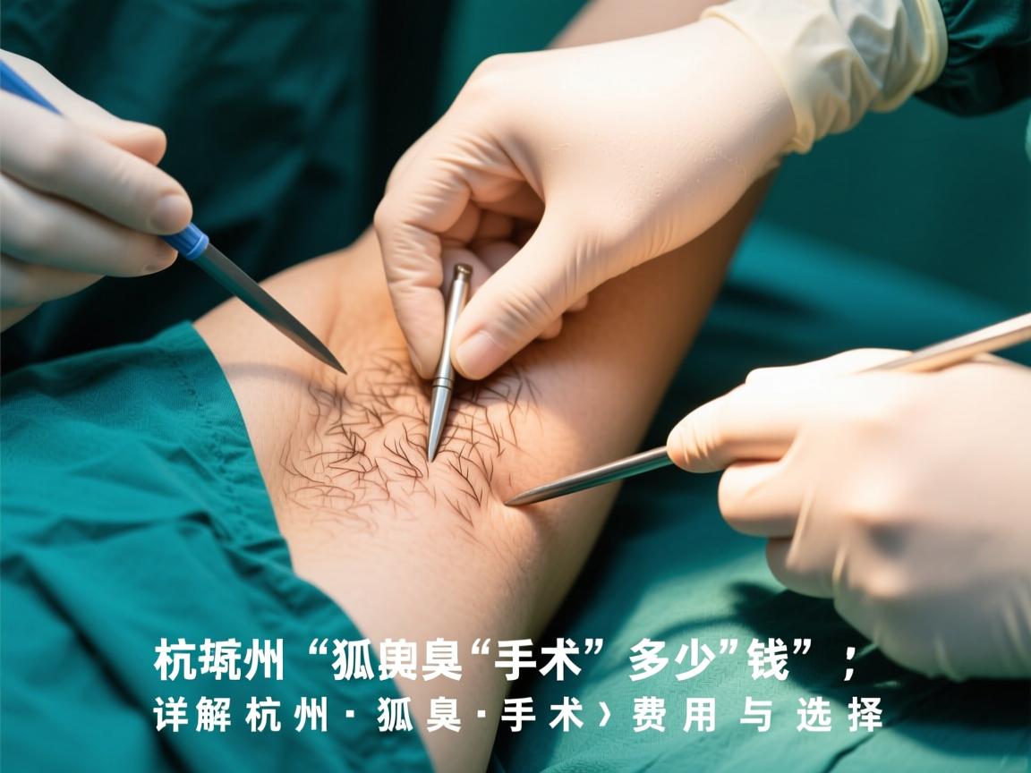 杭州狐臭手术多少钱,详解杭州狐臭手术费用与选择 杭州狐臭手术多少钱,详解杭州狐臭手术费用与选择
