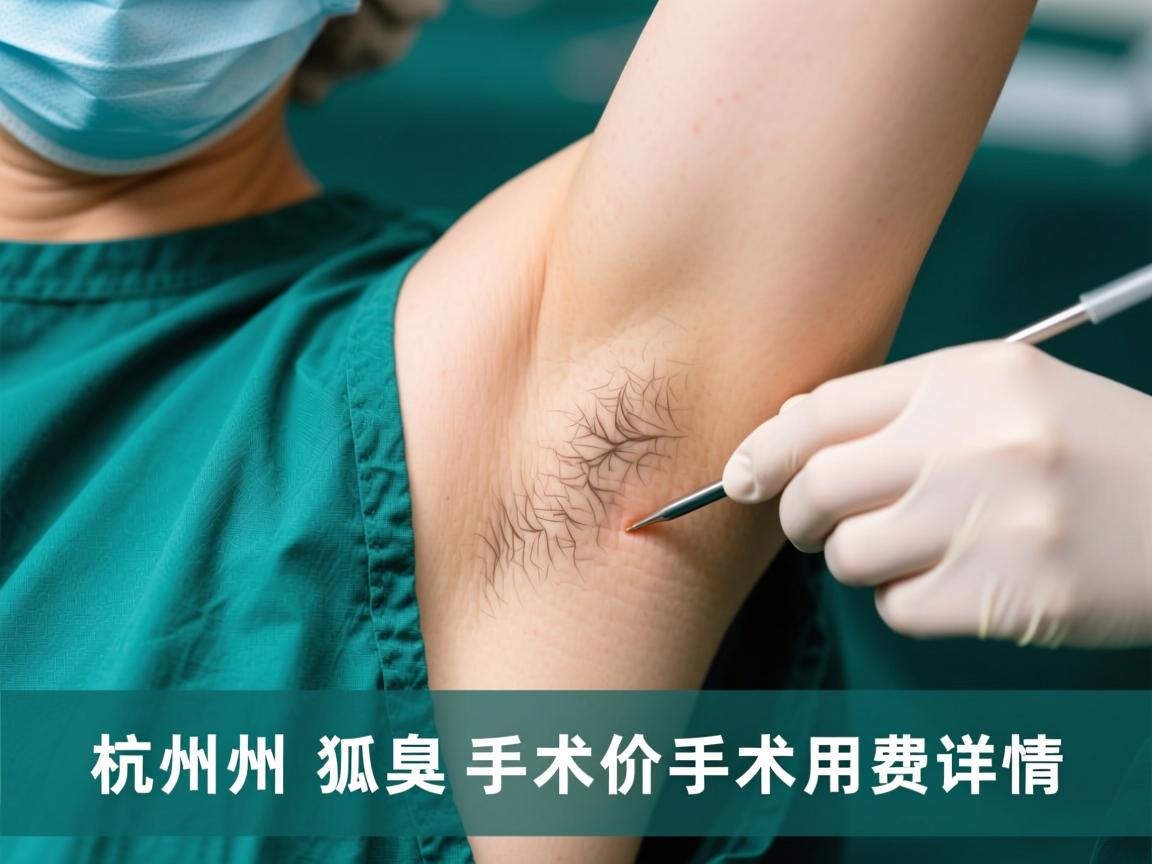 杭州狐臭手术价格解析,了解杭州狐臭手术费用详情 杭州狐臭手术价格解析,了解杭州狐臭手术费用详情