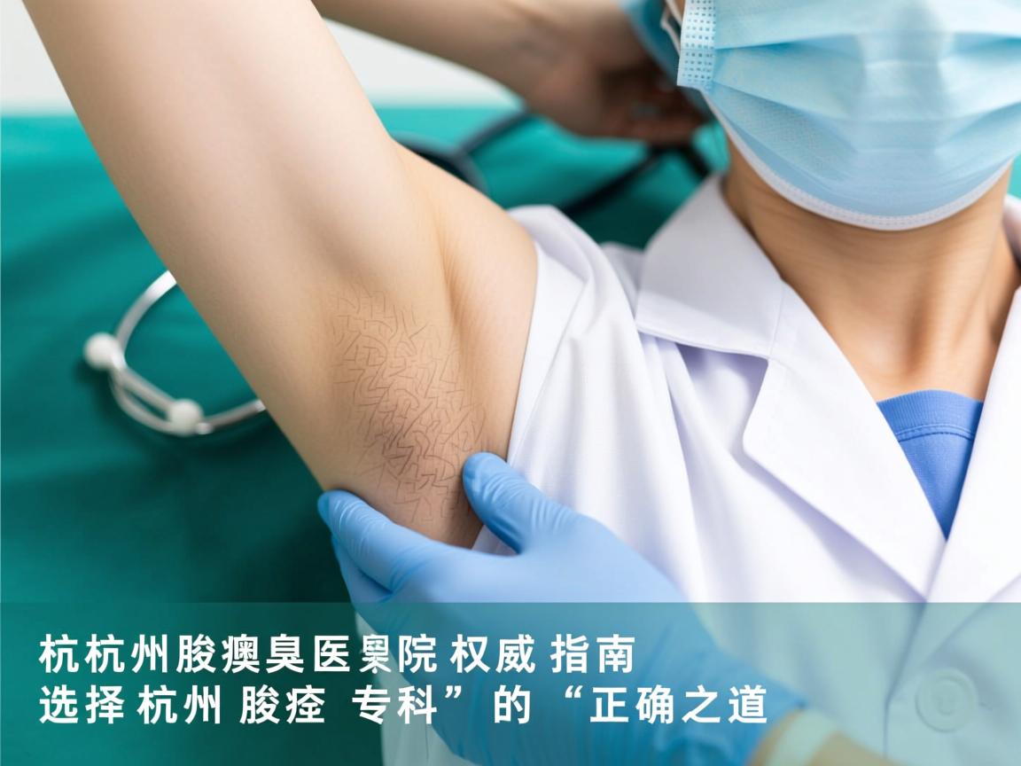 杭州腋臭医院权威指南,选择杭州腋臭专科的正确之道 杭州腋臭医院权威指南,选择杭州腋臭专科的正确之道