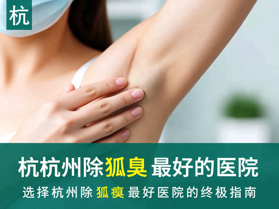 杭州除狐臭最好的医院，选择杭州除狐臭最好医院的终极指南