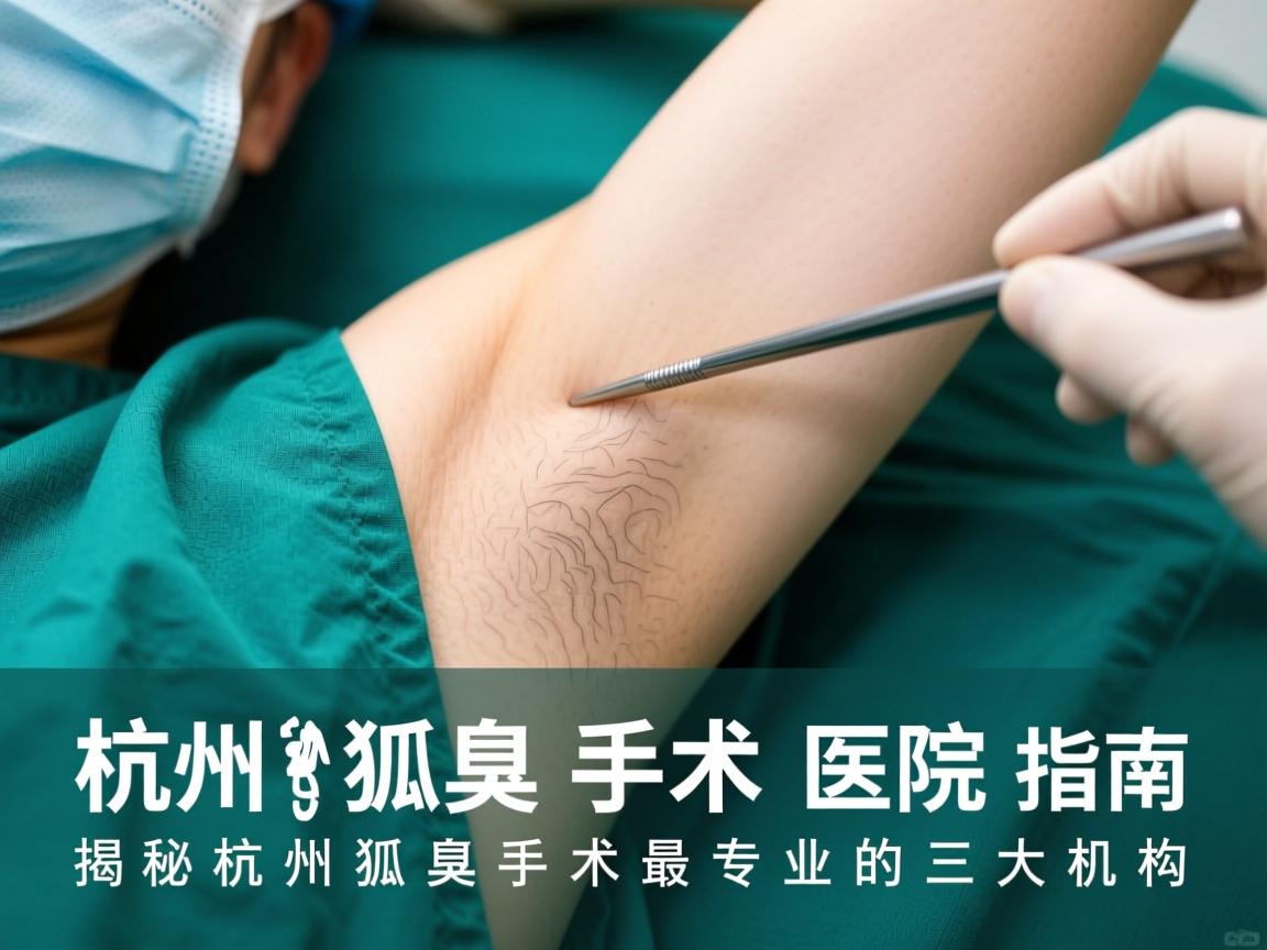杭州狐臭手术医院选择指南,揭秘杭州狐臭手术最专业的三大机构 杭州狐臭手术医院选择指南,揭秘杭州狐臭手术最专业的三大机构