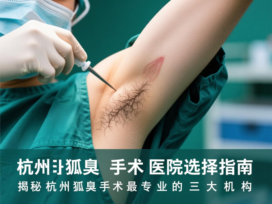 杭州狐臭手术医院选择指南,揭秘杭州狐臭手术最专业的三大机构 杭州狐臭手术医院选择指南,揭秘杭州狐臭手术最专业的三大机构