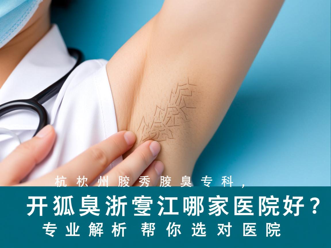 杭州腋秀腋臭专科,开狐臭浙江哪家医院好?专业解析帮你选对医院 杭州腋秀腋臭专科,开狐臭浙江哪家医院好?专业解析帮你选对医院