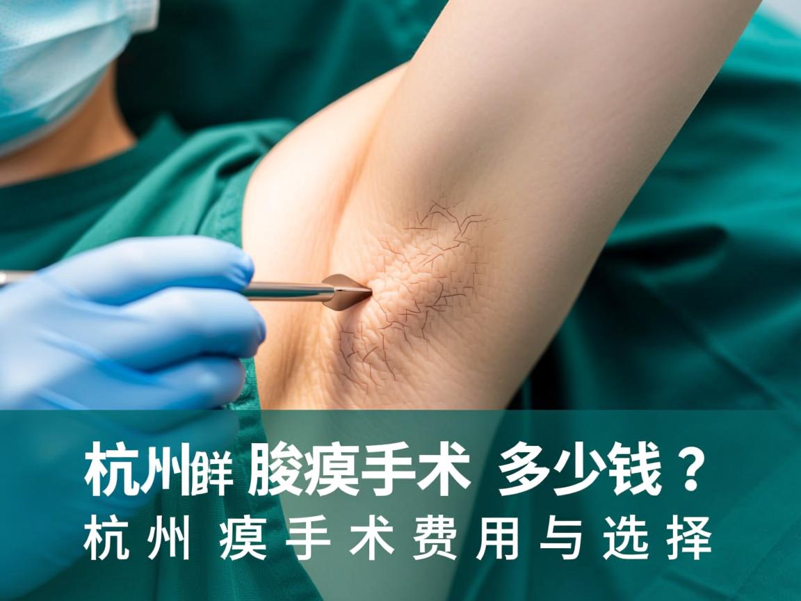 杭州腋臭手术多少钱?详解杭州腋臭手术费用与选择 杭州腋臭手术多少钱?详解杭州腋臭手术费用与选择