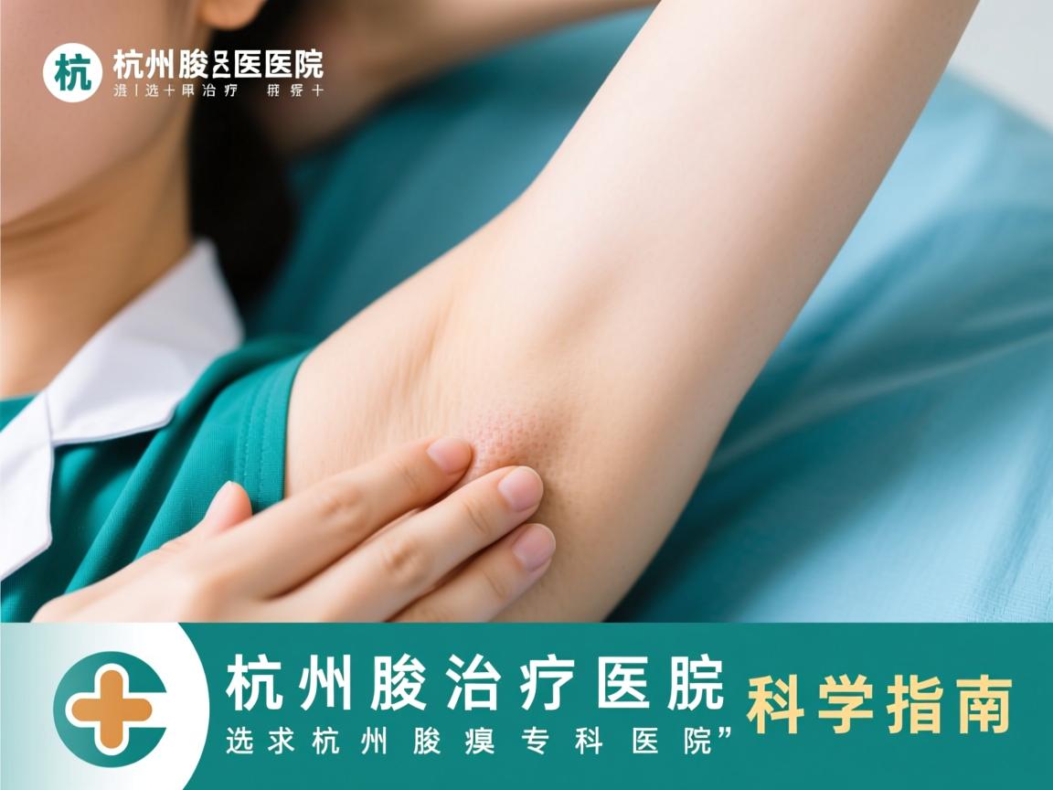 杭州腋臭治疗医院，选择杭州腋臭专科医院的科学指南