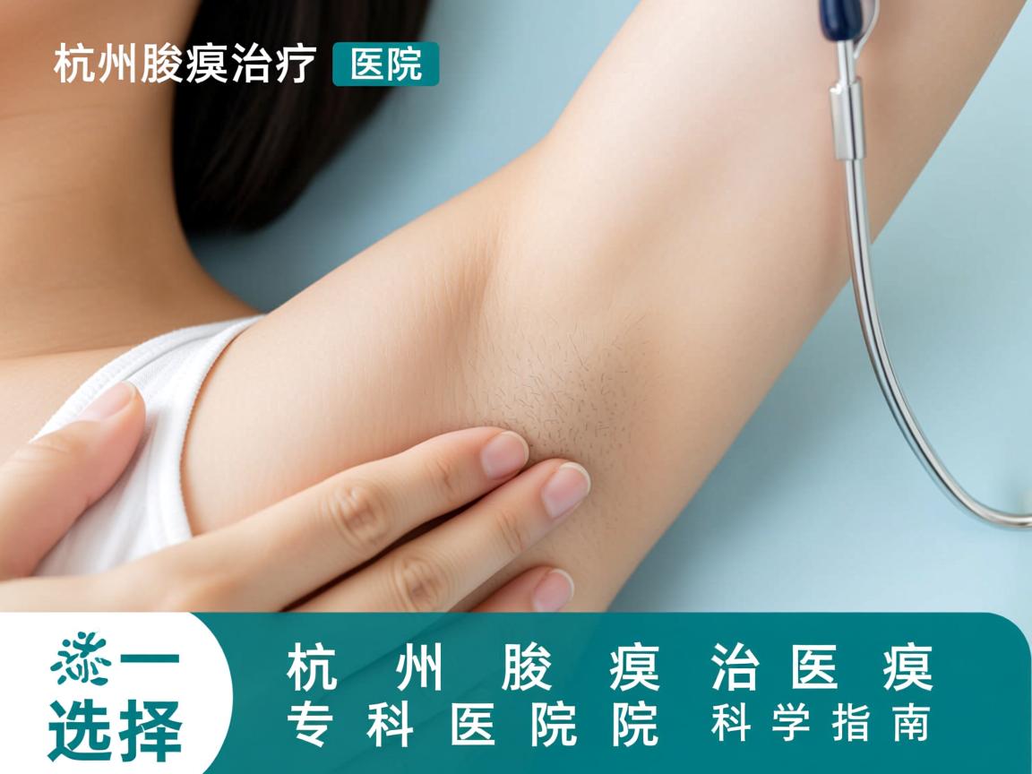 杭州腋臭治疗医院，选择杭州腋臭专科医院的科学指南
