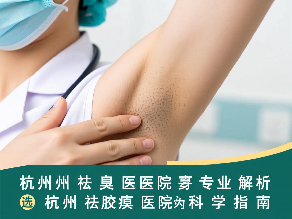 杭州祛腋臭医院专业解析,选择杭州祛腋臭医院的科学指南 杭州祛腋臭医院专业解析,选择杭州祛腋臭医院的科学指南