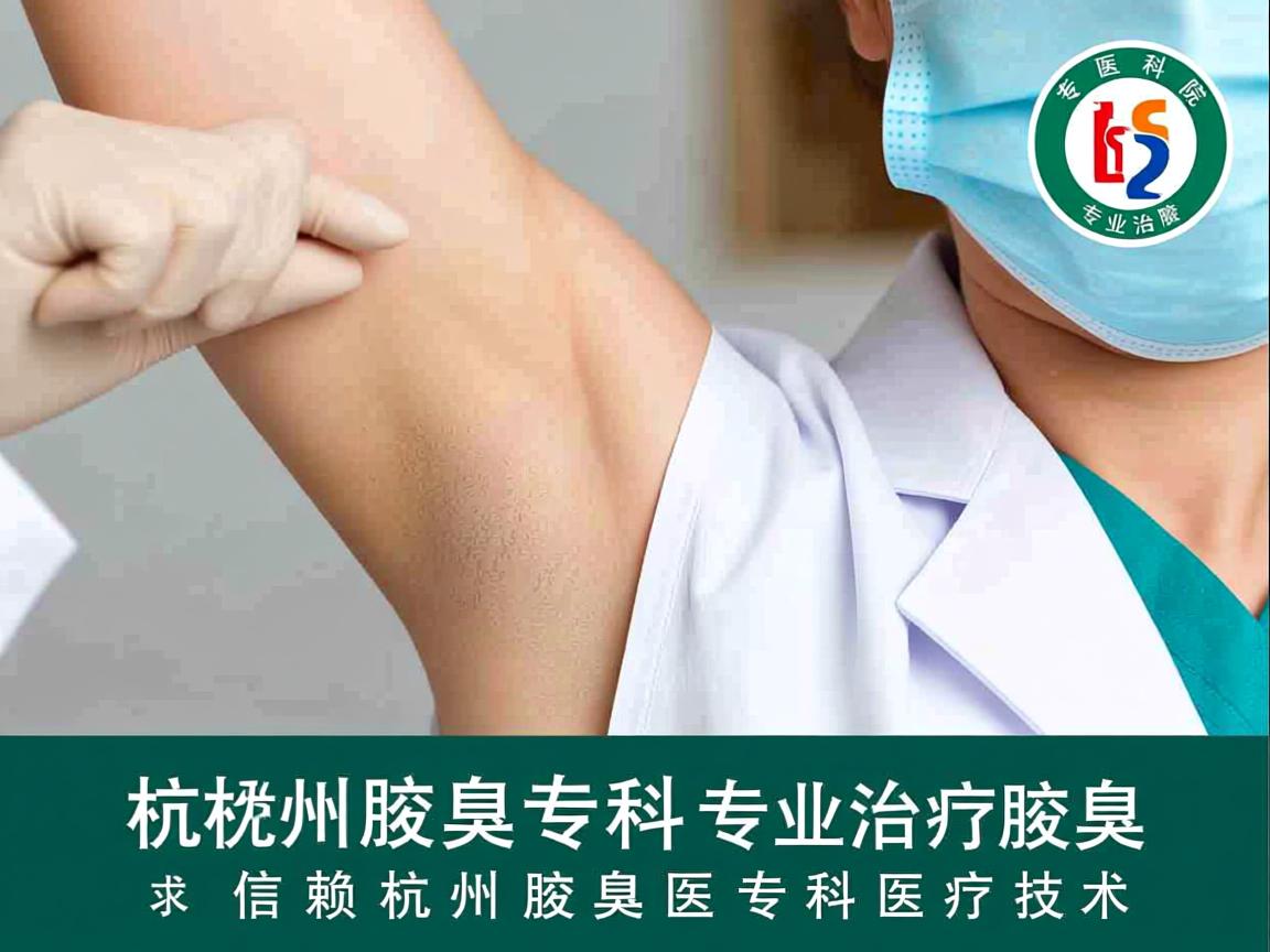 杭州腋臭专科医院，专业治疗腋臭，信赖杭州腋臭专科医疗技术