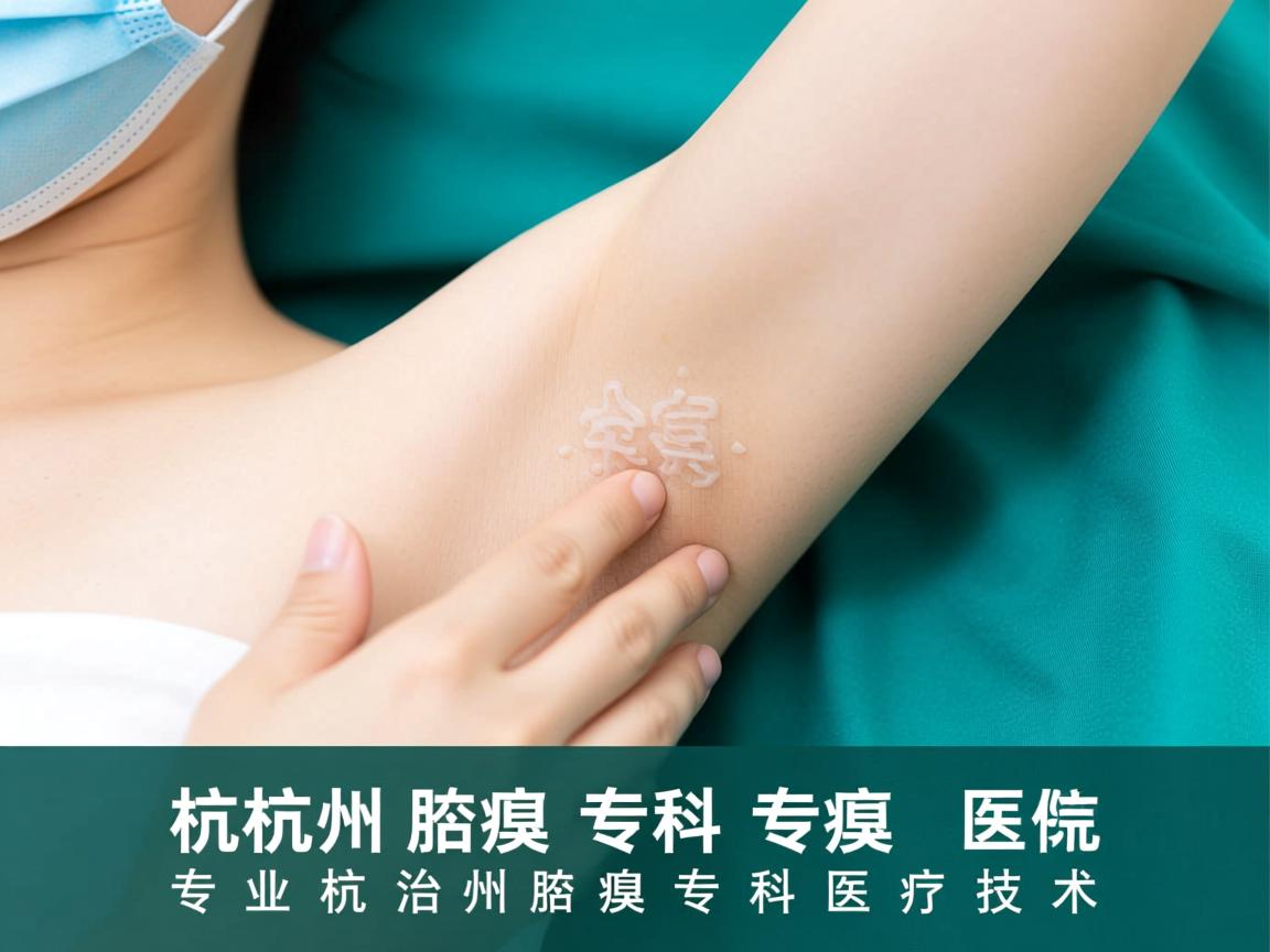 杭州腋臭专科医院，专业治疗腋臭，信赖杭州腋臭专科医疗技术