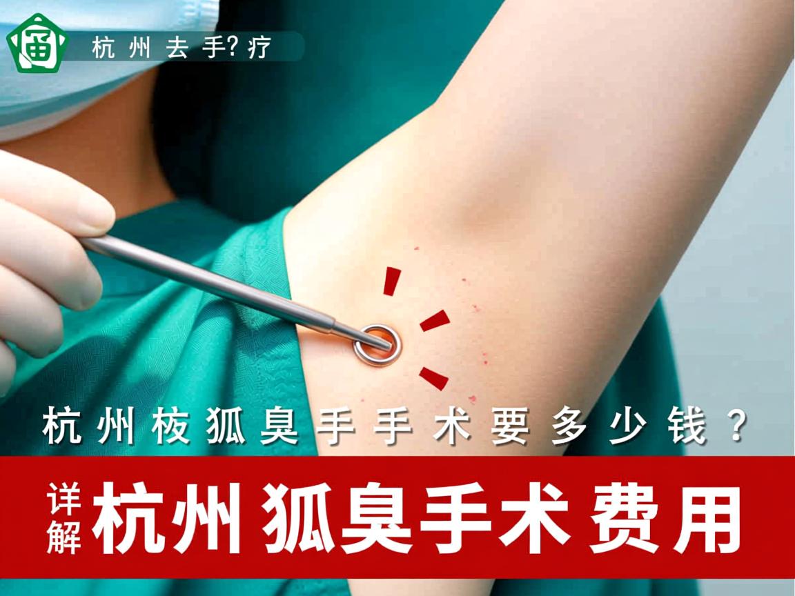 杭州去狐臭手术要多少钱?详解杭州狐臭手术费用 杭州去狐臭手术要多少钱?详解杭州狐臭手术费用