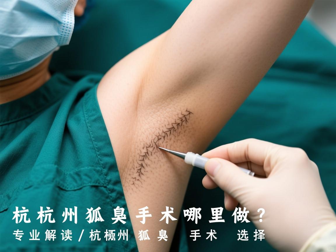 杭州狐臭手术哪里做？专业解读杭州狐臭手术选择