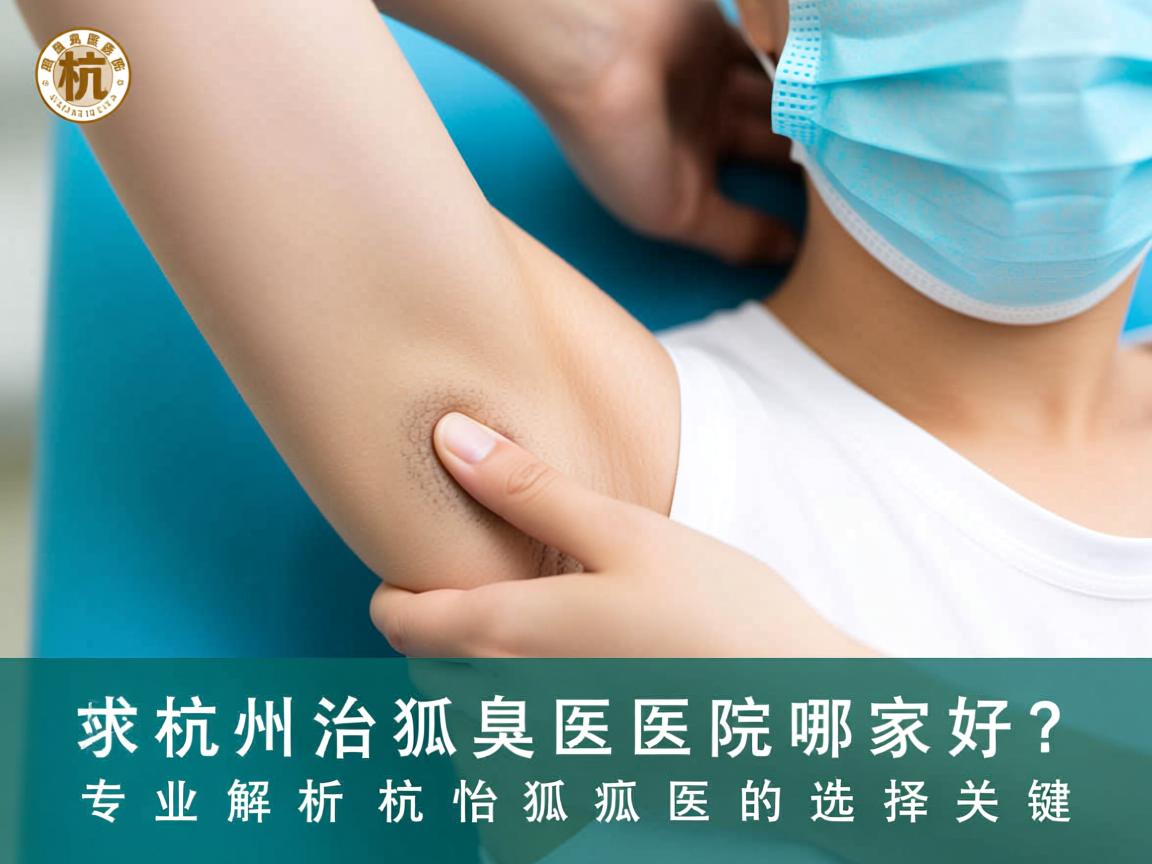 杭州治狐臭医院哪家好？专业解析杭州治狐臭医院的选择关键