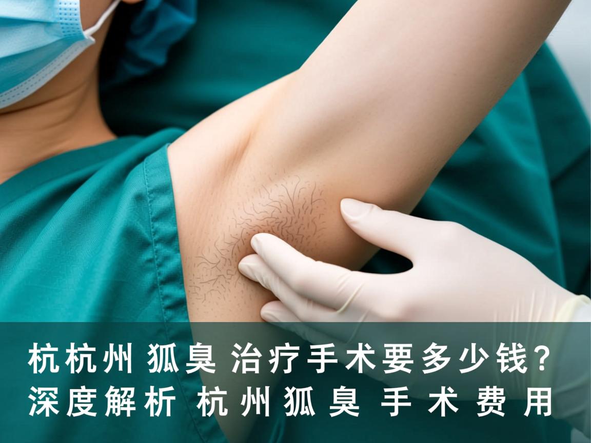 杭州狐臭治疗手术要多少钱?深度解析杭州狐臭手术费用 杭州狐臭治疗手术要多少钱?深度解析杭州狐臭手术费用