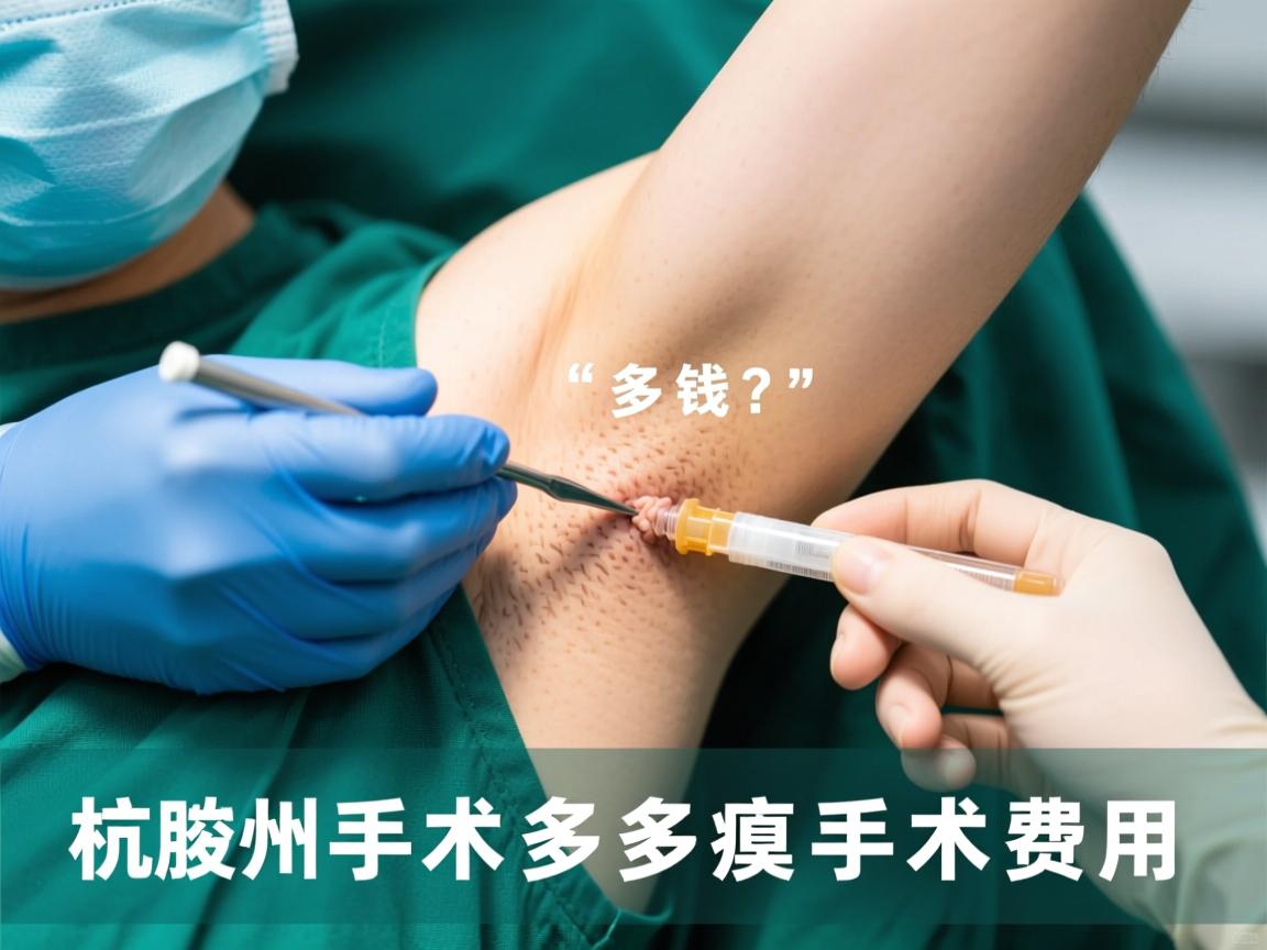 杭州腋臭手术多少钱？详解杭州腋臭手术费用