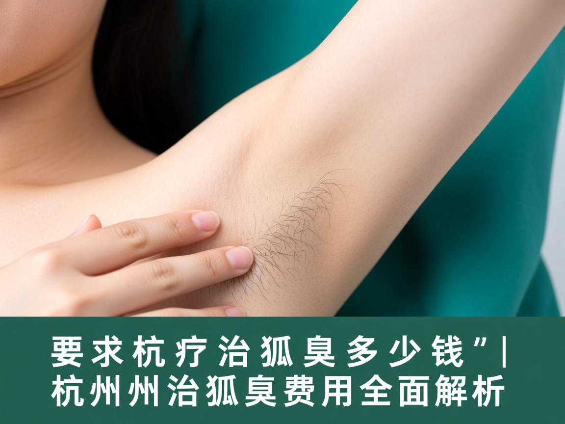 杭州治狐臭多少钱，杭州治狐臭费用全面解析