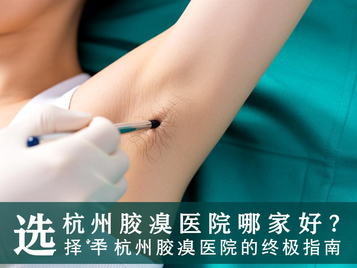 杭州腋臭医院哪家好？选择杭州腋臭医院的终极指南