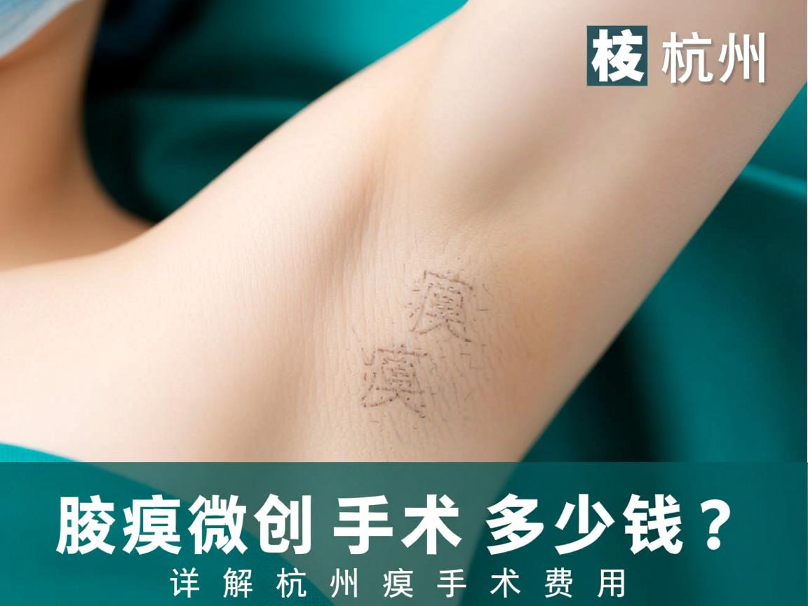 杭州腋臭微创手术多少钱？详解杭州腋臭手术费用