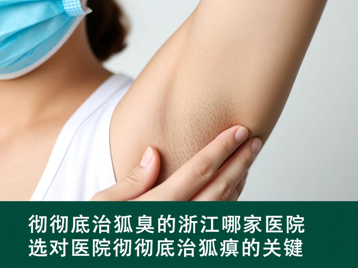 彻底治狐臭的浙江哪家医院，选对医院彻底治狐臭的关键