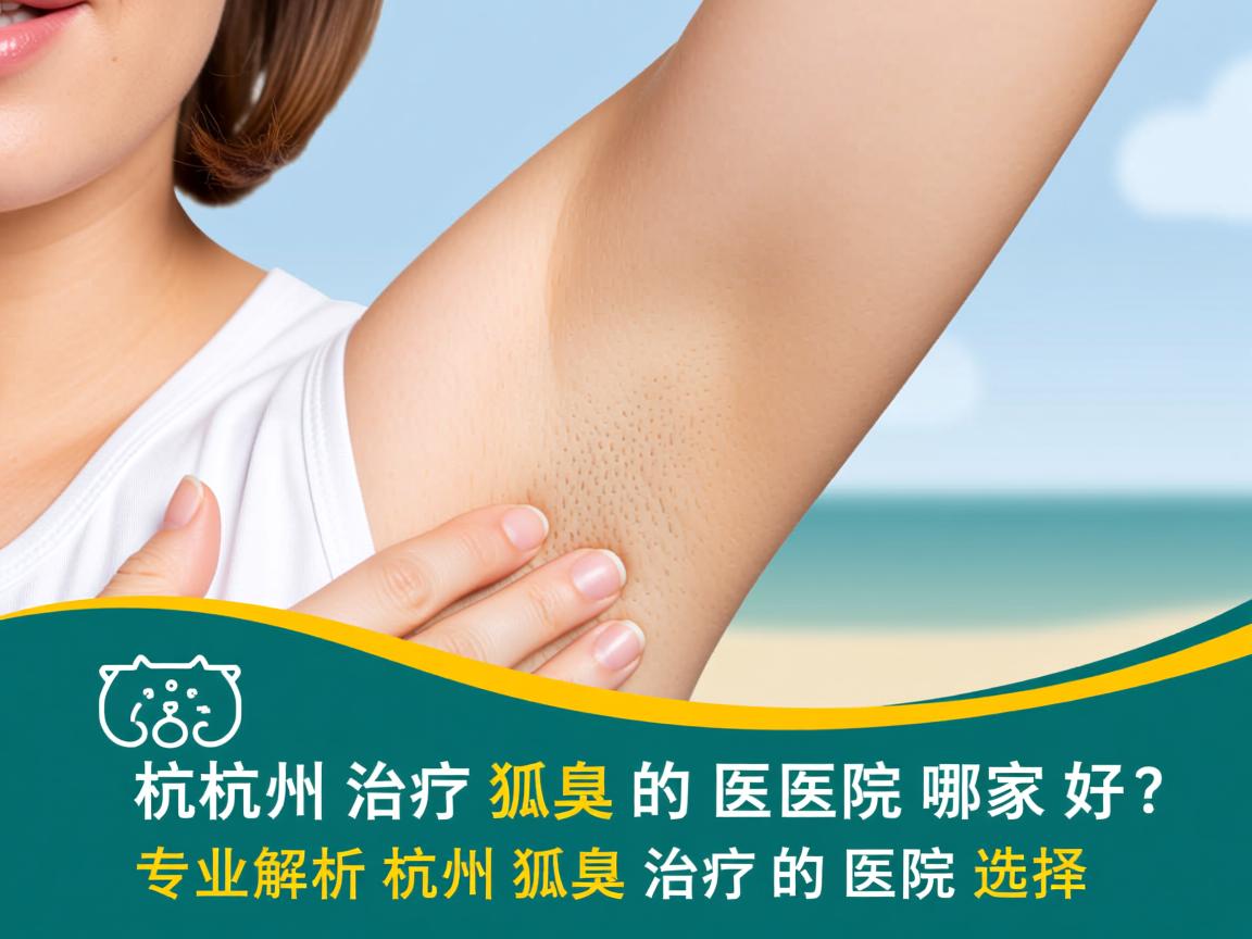 杭州治疗狐臭的医院哪家好？专业解析杭州狐臭治疗的医院选择