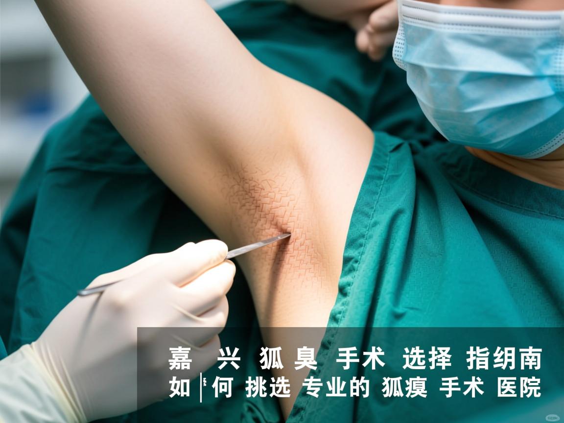 嘉兴狐臭手术选择指南，如何挑选专业的狐臭手术医院