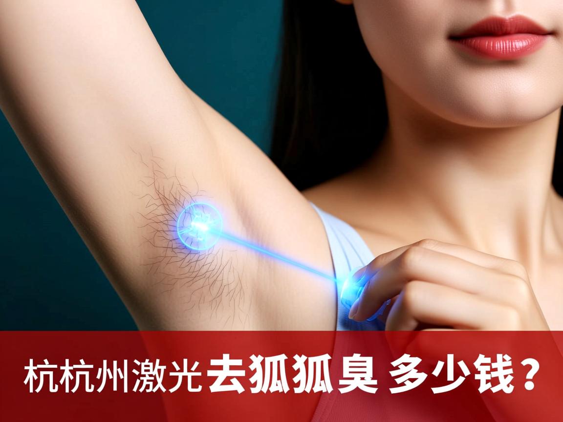 杭州激光去狐臭多少钱？详解杭州激光去狐臭费用