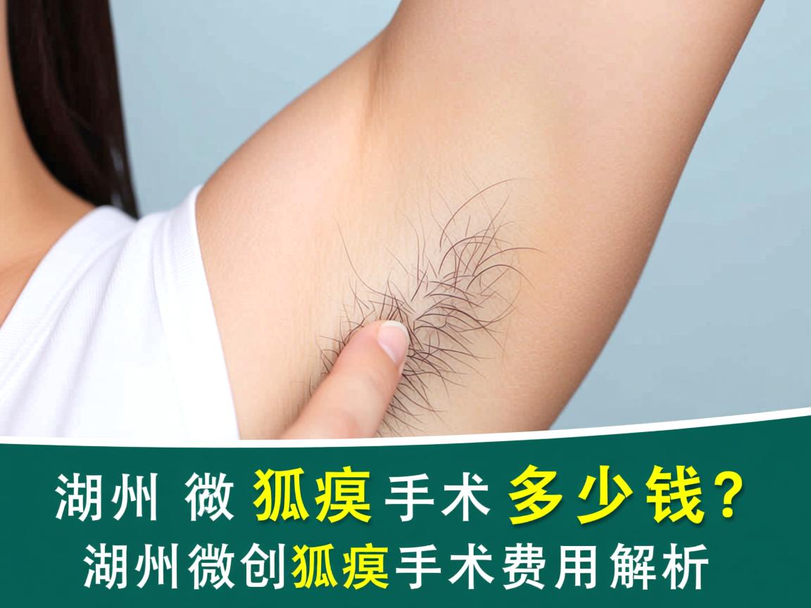 在湖州做微创狐臭手术多少钱？湖州微创狐臭手术费用解析