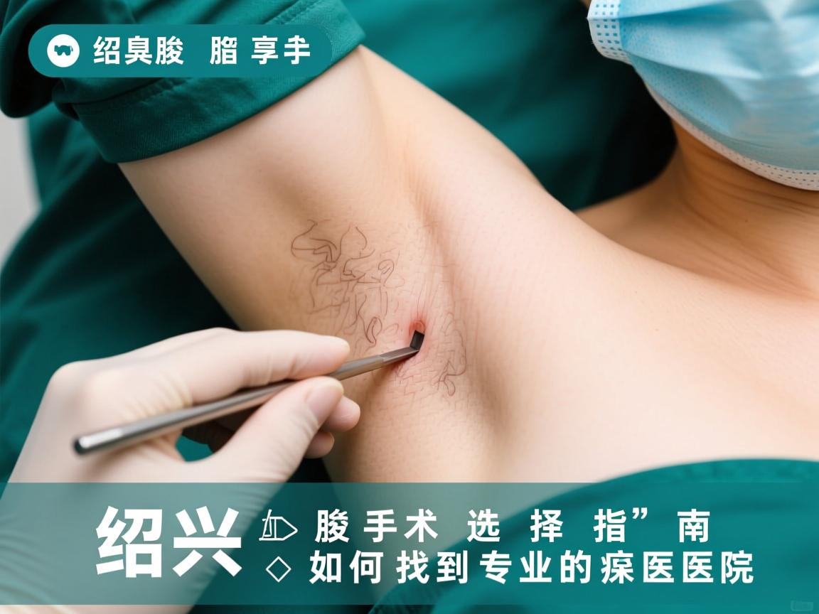 绍兴腋臭手术选择指南，如何找到专业的腋臭医院