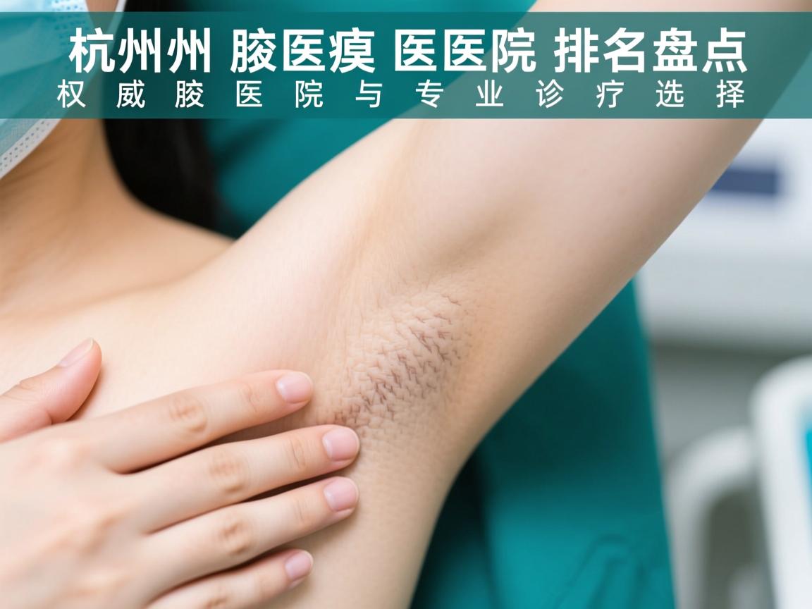 杭州腋臭医院排名盘点，权威腋臭医院与专业诊疗选择