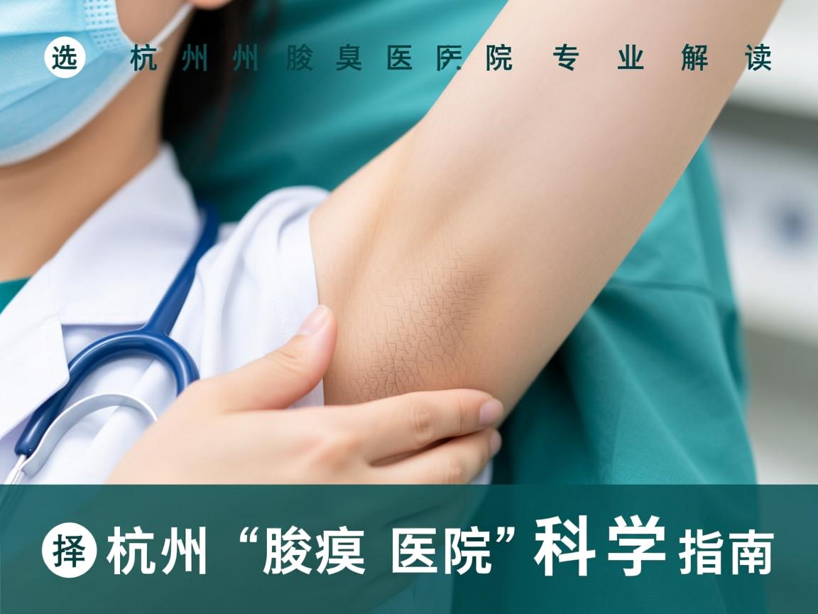 杭州腋臭医院专业解读，选择杭州腋臭医院的科学指南