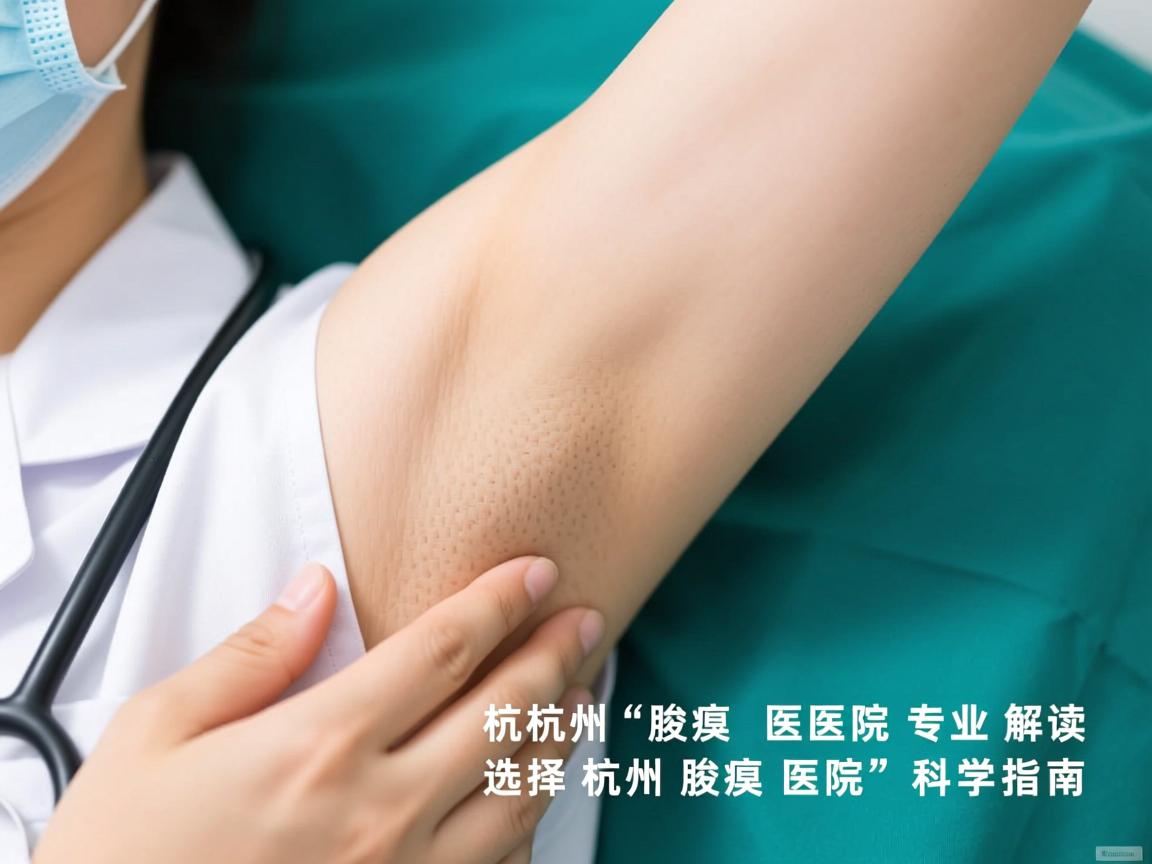 杭州腋臭医院专业解读，选择杭州腋臭医院的科学指南