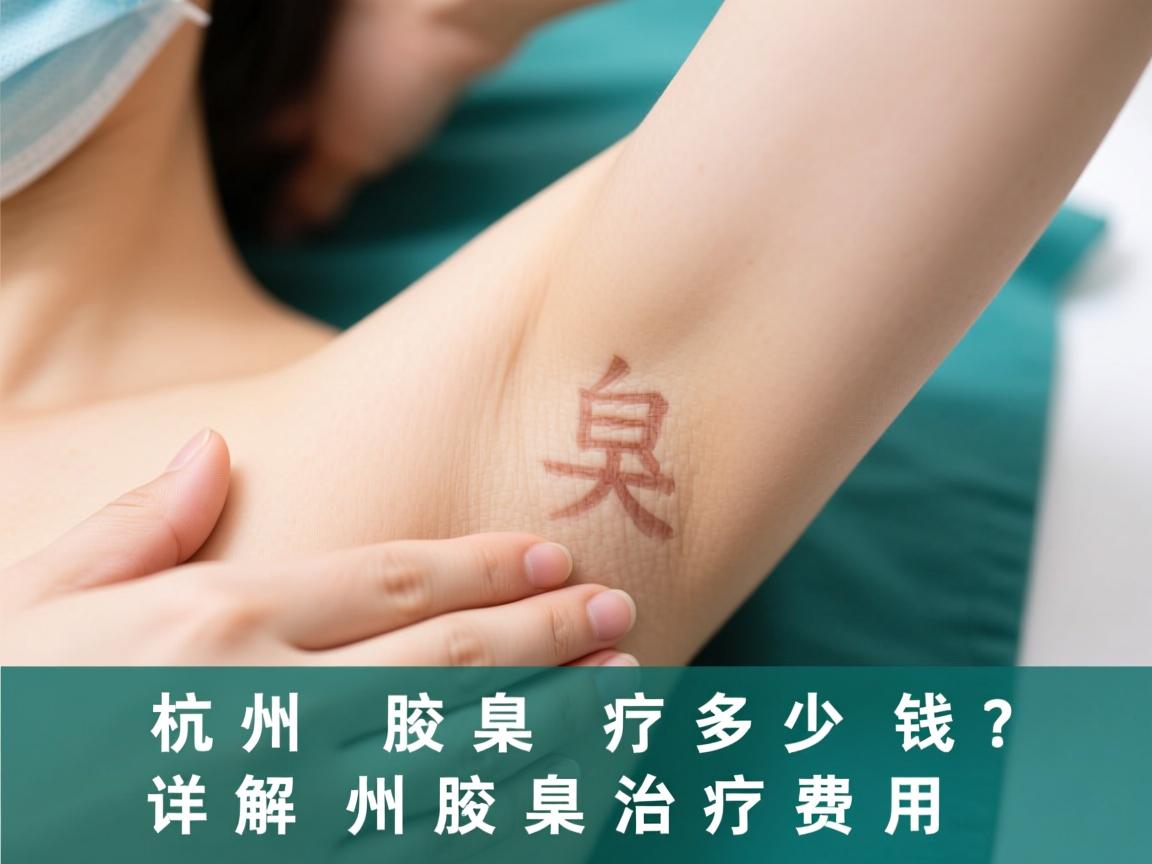 杭州腋臭治疗多少钱？详解杭州腋臭治疗费用