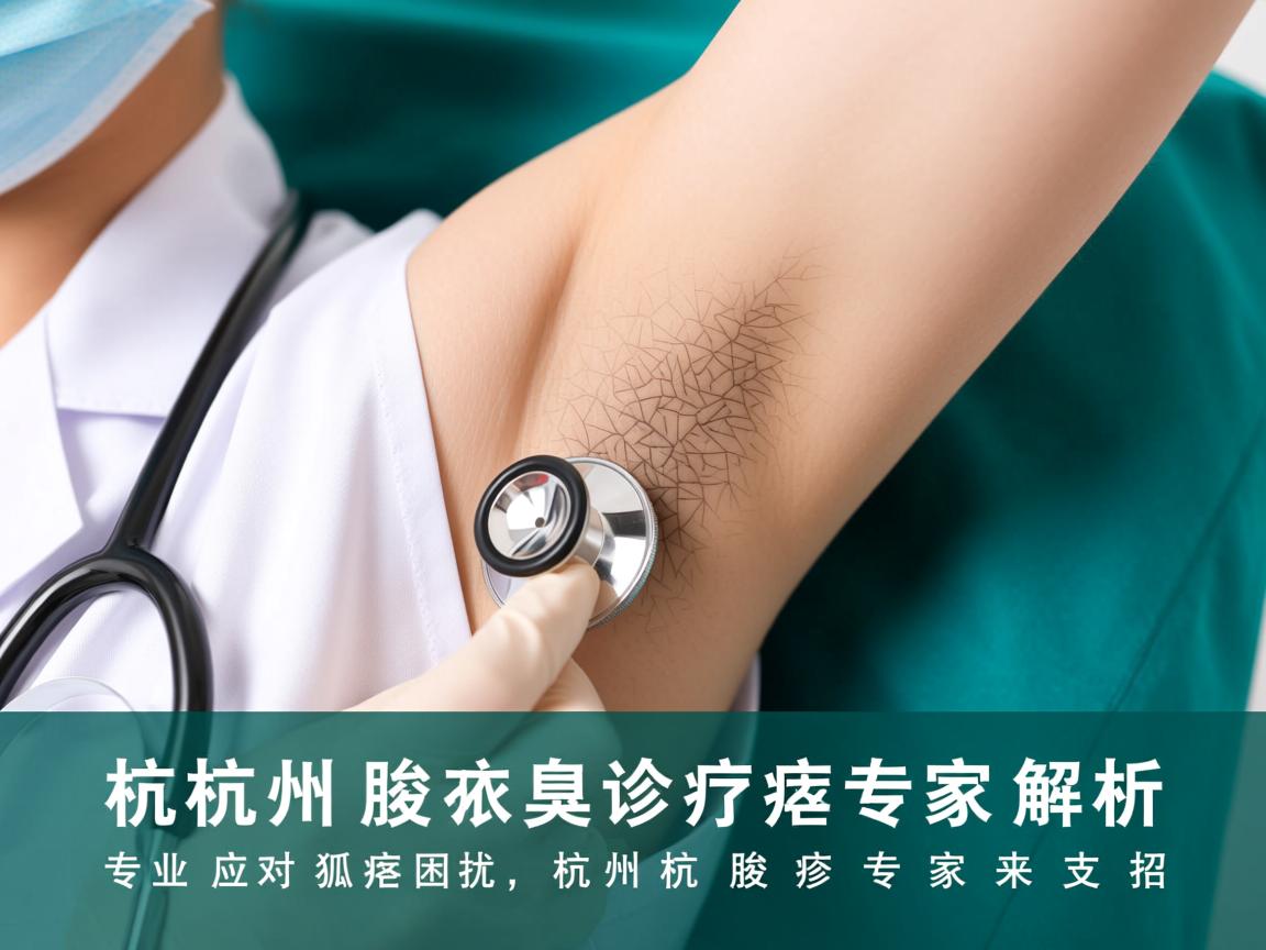 杭州腋臭诊疗专家解析，专业应对狐臭困扰，杭州腋臭专家来支招
