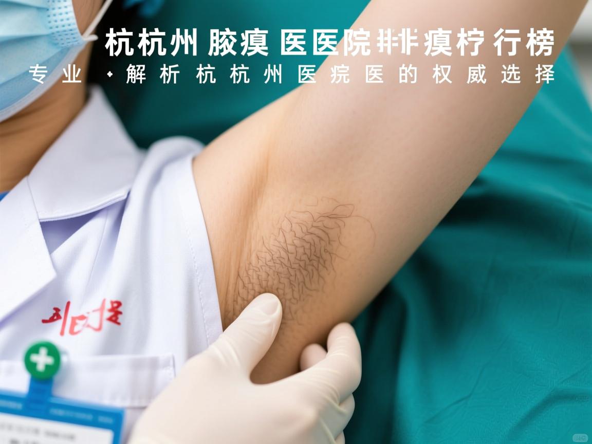 杭州腋臭医院排行榜，专业解析杭州腋臭医院的权威选择