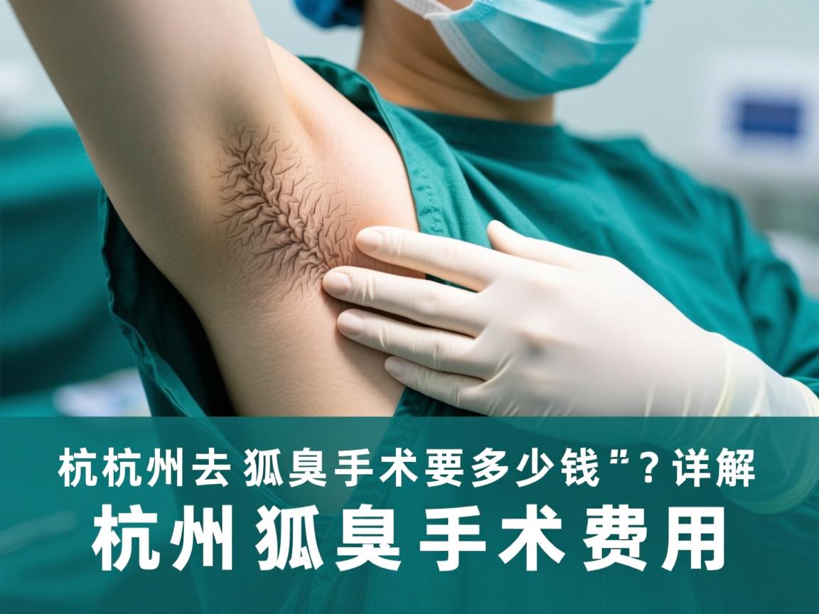 杭州去狐臭手术要多少钱?详解杭州狐臭手术费用 杭州去狐臭手术要多少钱?详解杭州狐臭手术费用
