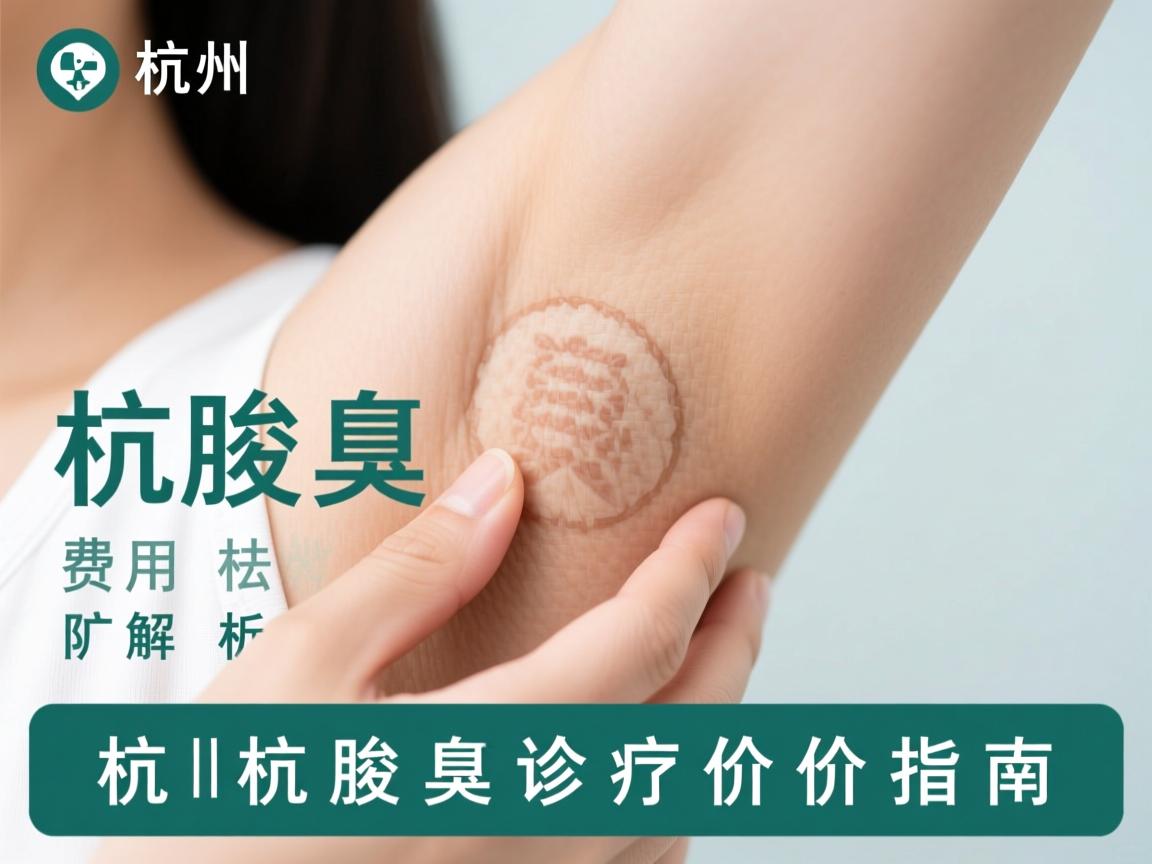 杭州腋臭祛除费用解析，杭州腋臭诊疗价格指南