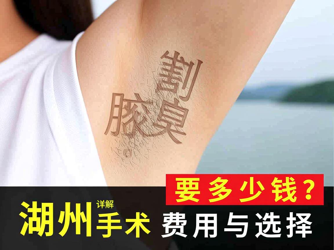湖州割腋臭要多少钱？详解湖州腋臭手术费用与选择