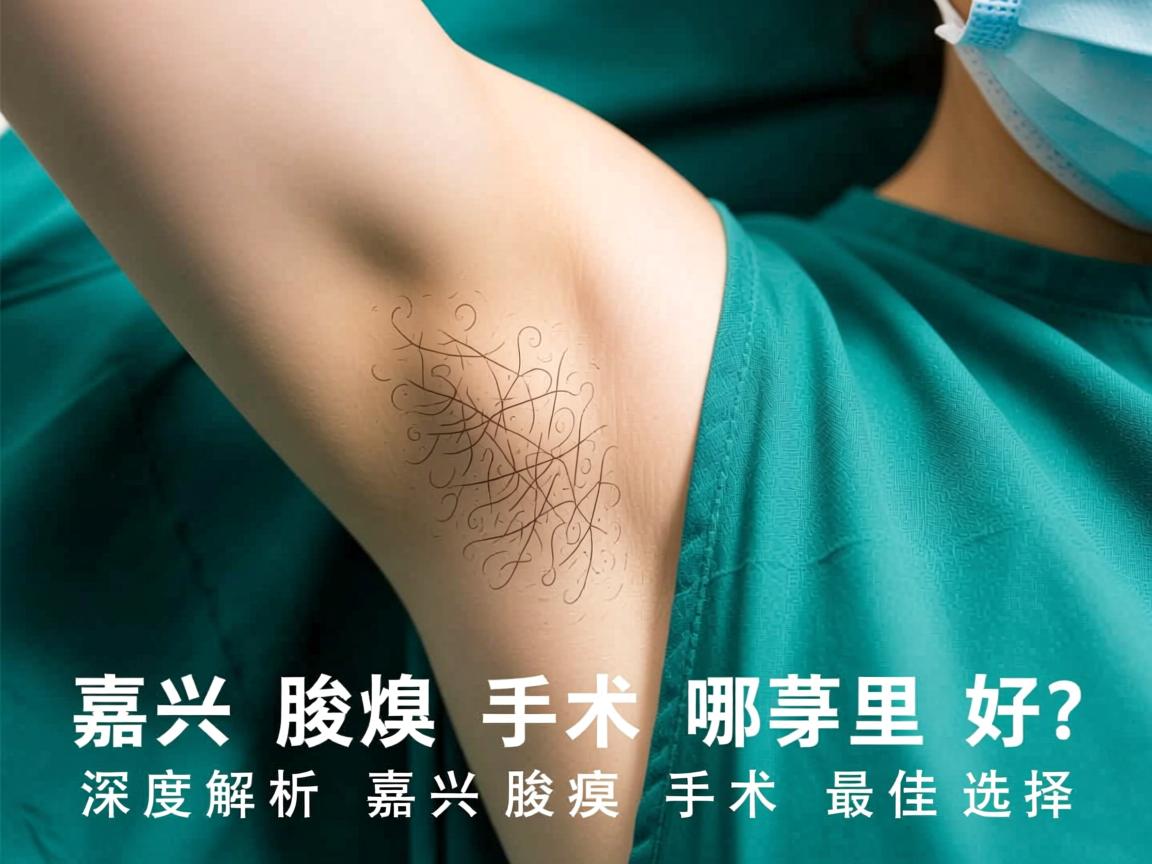 嘉兴腋臭手术哪里好？深度解析嘉兴腋臭手术最佳选择