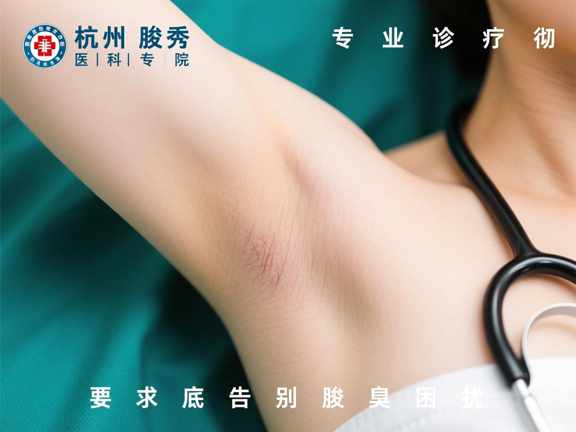 杭州腋秀腋臭专科医院,专业诊疗,彻底告别腋臭困扰 杭州腋秀腋臭专科医院,专业诊疗,彻底告别腋臭困扰