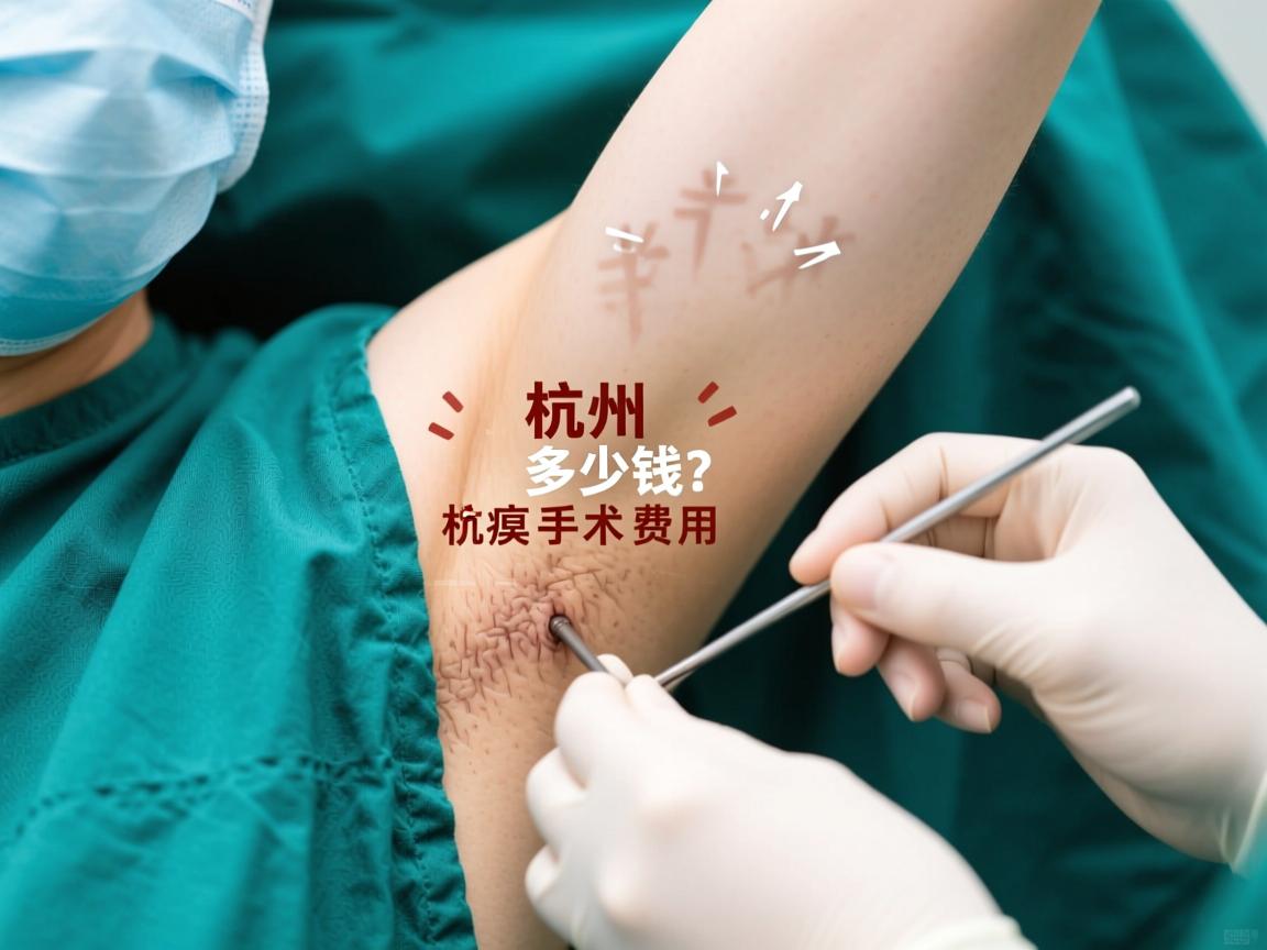 杭州腋臭手术多少钱？详解杭州腋臭手术费用