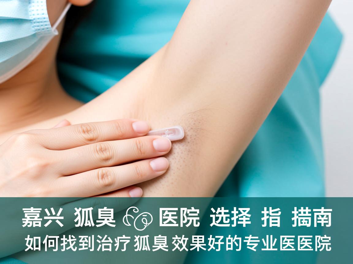 嘉兴狐臭医院选择指南，如何找到治疗狐臭效果好的专业医院